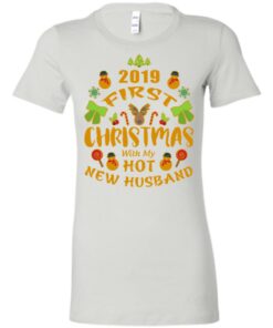 2019 First Christmas With my New Husband Women Tee Shirt Sweatshirt Long Sleeve Hoodie Tank Mug 2019 First Christmas With my New Husband Women Tee Shirt Sweatshirt Long Sleeve Hoodie Tank Mug