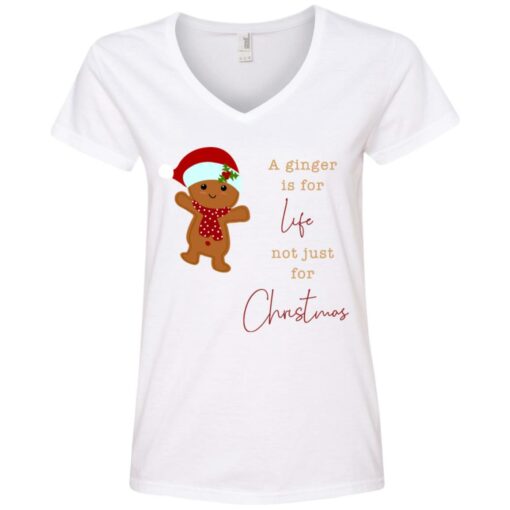 A Ginger Is For Life Not Just For Christmas Gingerbread Shirt Sweatshirt Long Sleeve Hoodie Tank Mug