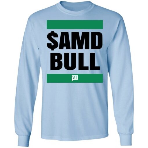 $AMD Bull T-Shirts, Hoodies, Long Sleeve Shirt Sweatshirt Long Sleeve Hoodie Tank Mug