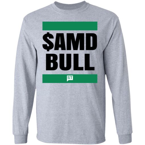 $AMD Bull T-Shirts, Hoodies, Long Sleeve Shirt Sweatshirt Long Sleeve Hoodie Tank Mug