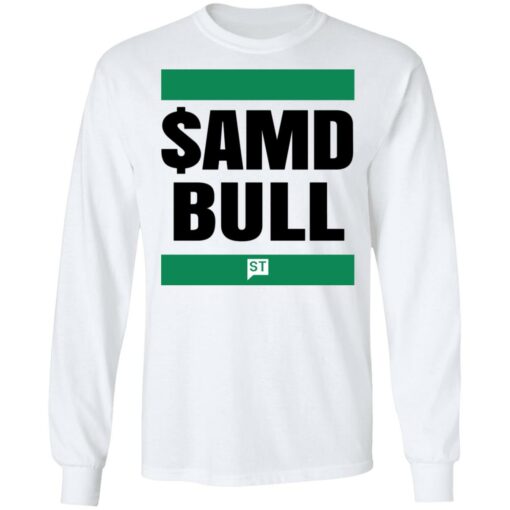 $AMD Bull T-Shirts, Hoodies, Long Sleeve Shirt Sweatshirt Long Sleeve Hoodie Tank Mug