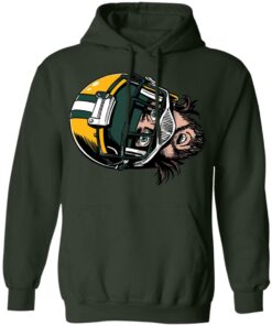 Aaron Rodgers Face Green shirt Shirt Sweatshirt Long Sleeve Hoodie Tank Mug