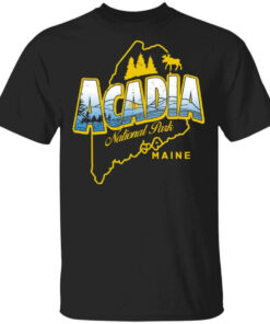 Acadia National Park Maine Shirt Shirt Sweatshirt Long Sleeve Hoodie Tank Mug