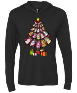 Adorable Unicorns Christmas Tree Unisex Shirt Sweatshirt Long Sleeve Hoodie Tank Mug