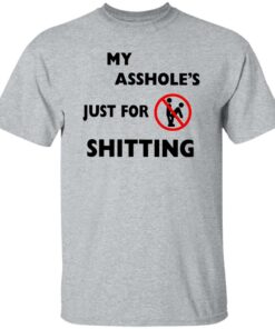 Ahole Just For Shtting Shirt Shirt Sweatshirt Long Sleeve Hoodie Tank Mug 5