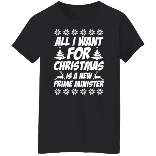 All I want for Christmas is a new prime minister Christmas sweater Shirt