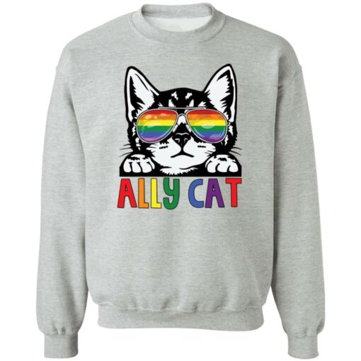 Ally cat LGBT shirt Shirt Sweatshirt Long Sleeve Hoodie Tank Mug