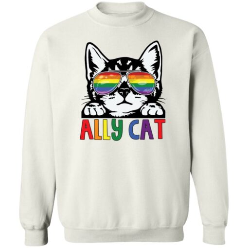 Ally cat LGBT shirt Shirt Sweatshirt Long Sleeve Hoodie Tank Mug