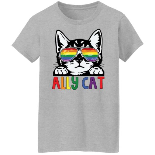 Ally cat LGBT shirt Shirt Sweatshirt Long Sleeve Hoodie Tank Mug