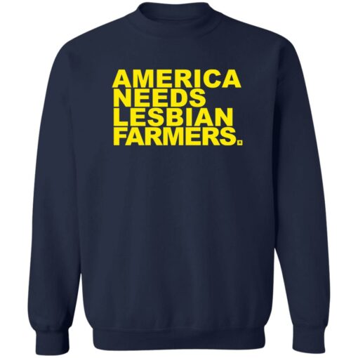 America needs lesbian farmers shirt Shirt Sweatshirt Long Sleeve Hoodie Tank Mug