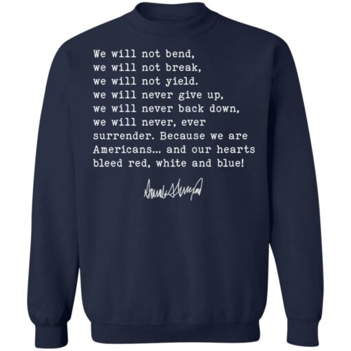 American and our hearts bleed red white and blue shirt Shirt Sweatshirt Long Sleeve Hoodie Tank Mug