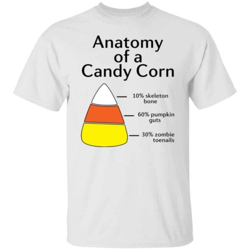 Anatomy of a candy corn shirt Shirt Sweatshirt Long Sleeve Hoodie Tank Mug