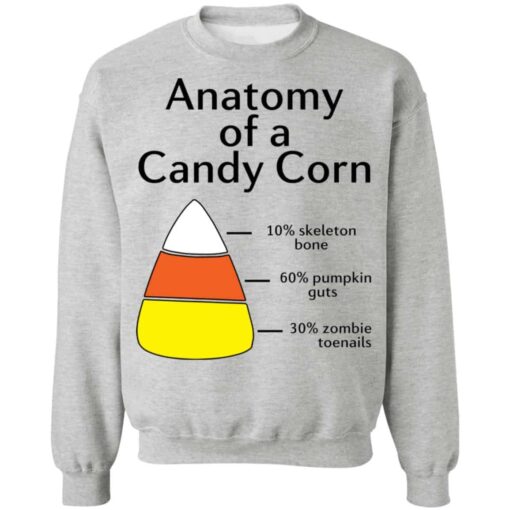 Anatomy of a candy corn shirt Shirt Sweatshirt Long Sleeve Hoodie Tank Mug