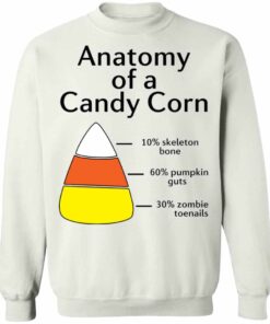 Anatomy of a candy corn shirt Shirt Sweatshirt Long Sleeve Hoodie Tank Mug 4