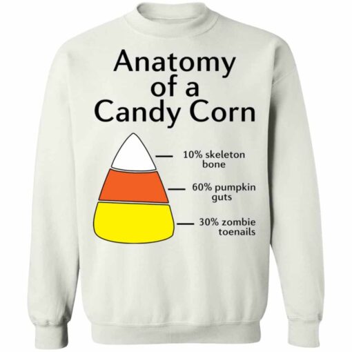 Anatomy of a candy corn shirt Shirt Sweatshirt Long Sleeve Hoodie Tank Mug