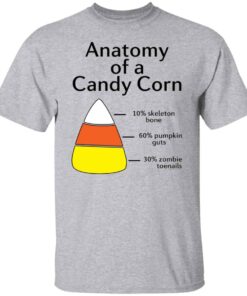 Anatomy of a candy corn shirt Shirt Sweatshirt Long Sleeve Hoodie Tank Mug 5
