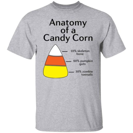 Anatomy of a candy corn shirt Shirt Sweatshirt Long Sleeve Hoodie Tank Mug