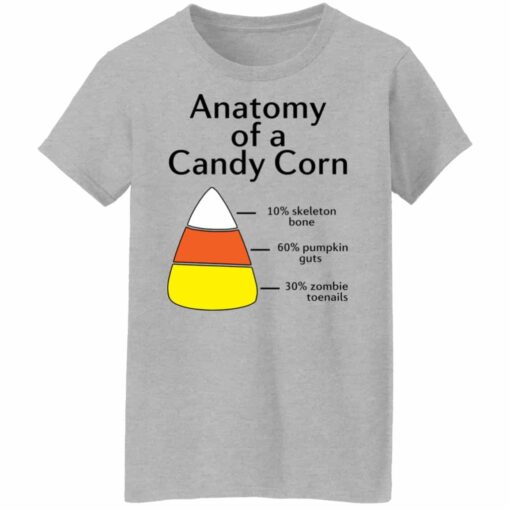 Anatomy of a candy corn shirt Shirt Sweatshirt Long Sleeve Hoodie Tank Mug