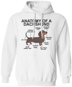 Anatomy of a dachshund shirt Shirt Sweatshirt Long Sleeve Hoodie Tank Mug