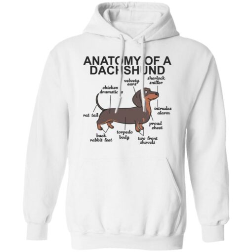 Anatomy of a dachshund shirt Shirt Sweatshirt Long Sleeve Hoodie Tank Mug