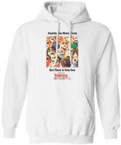 Anxiety has many faces shirt Shirt Sweatshirt Long Sleeve Hoodie Tank Mug