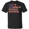 Aoc Ayanna Ilhan Rashida American Flag Shirt, Hoodie, Tank Shirt Sweatshirt Long Sleeve Hoodie Tank Mug