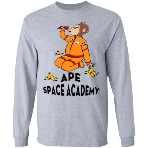 Ape Space Academy Monkey Astronaut T-Shirts, Hoodies, Long Sleeve Shirt Sweatshirt Long Sleeve Hoodie Tank Mug