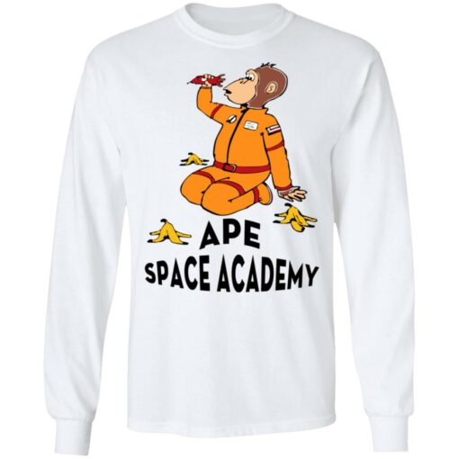 Ape Space Academy Monkey Astronaut T-Shirts, Hoodies, Long Sleeve Shirt Sweatshirt Long Sleeve Hoodie Tank Mug