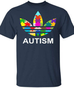 Autism Adidas Logo Autism Awareness T-Shirts, Hoodies Shirt Sweatshirt Long Sleeve Hoodie Tank Mug