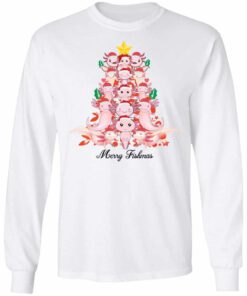 Axolotl Christmas Tree shirt Shirt Sweatshirt Long Sleeve Hoodie Tank Mug