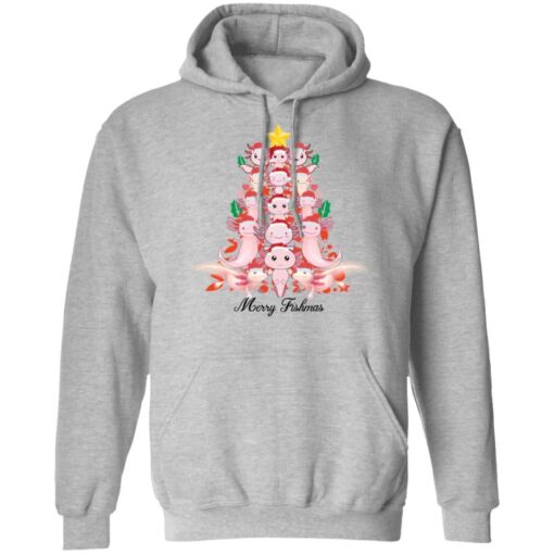 Axolotl Christmas Tree shirt Shirt Sweatshirt Long Sleeve Hoodie Tank Mug