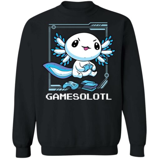 Axolotl gamesolotl shirt Shirt Sweatshirt Long Sleeve Hoodie Tank Mug