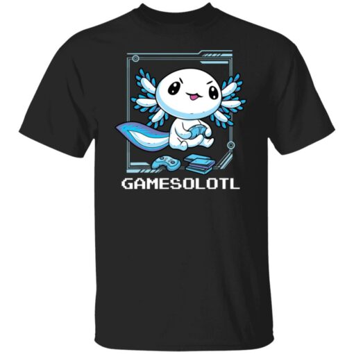 Axolotl gamesolotl shirt Shirt Sweatshirt Long Sleeve Hoodie Tank Mug