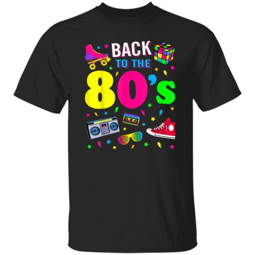 Back To 80’s 1980s Vintage Retro Eighties Costume Party Gift Shirt Shirt