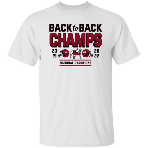 Back to back national champions shirt Shirt Sweatshirt Long Sleeve Hoodie Tank Mug