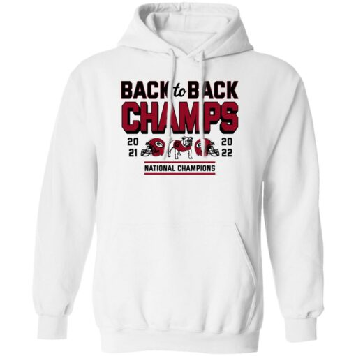 Back to back national champions shirt Shirt Sweatshirt Long Sleeve Hoodie Tank Mug