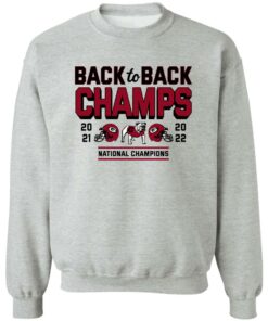 Back to back national champions shirt Shirt Sweatshirt Long Sleeve Hoodie Tank Mug 3