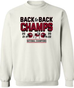 Back to back national champions shirt Shirt Sweatshirt Long Sleeve Hoodie Tank Mug 4