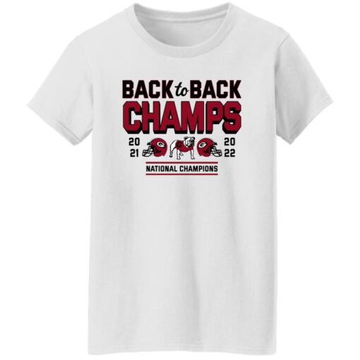 Back to back national champions shirt Shirt Sweatshirt Long Sleeve Hoodie Tank Mug