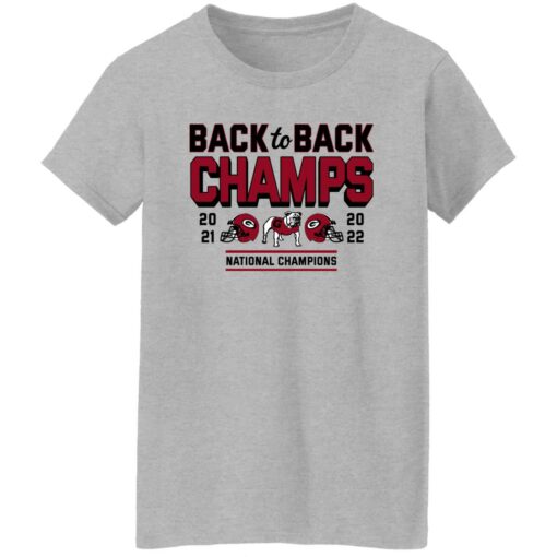 Back to back national champions shirt Shirt Sweatshirt Long Sleeve Hoodie Tank Mug