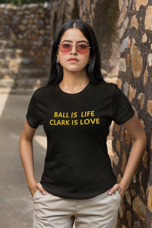 Ball Is Life Caitlin Clark Is Love Shirt Shirt Sweatshirt Long Sleeve Hoodie Tank Mug