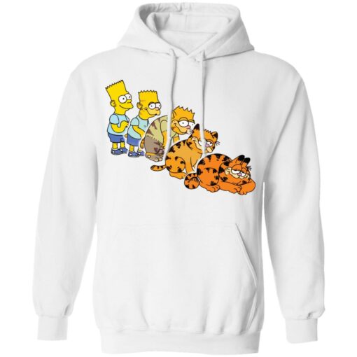 Bart to Garfield animorph shirt Shirt Sweatshirt Long Sleeve Hoodie Tank Mug