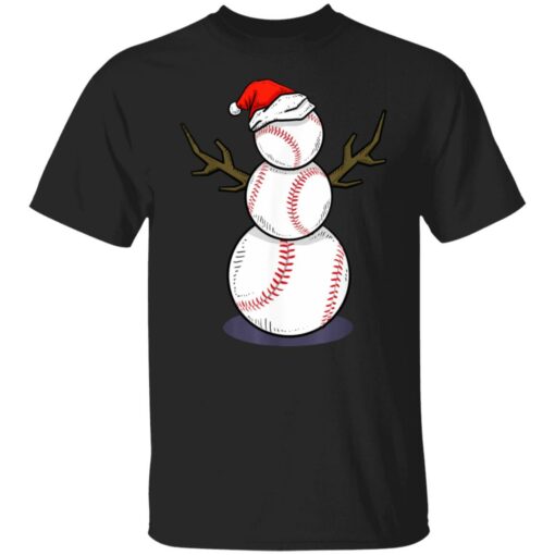 Baseball Snowman Shirt Shirt Sweatshirt Long Sleeve Hoodie Tank Mug