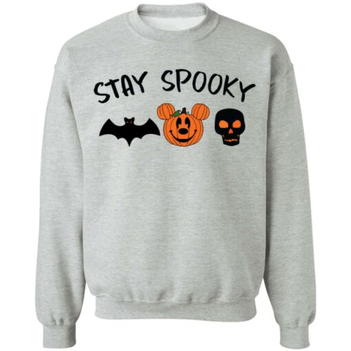 Bat Skeleton stay spooky shirt Shirt Sweatshirt Long Sleeve Hoodie Tank Mug