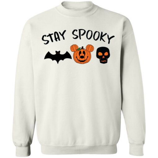 Bat Skeleton stay spooky shirt Shirt Sweatshirt Long Sleeve Hoodie Tank Mug