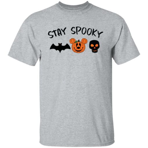 Bat Skeleton stay spooky shirt Shirt Sweatshirt Long Sleeve Hoodie Tank Mug