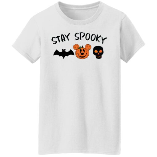 Bat Skeleton stay spooky shirt Shirt Sweatshirt Long Sleeve Hoodie Tank Mug