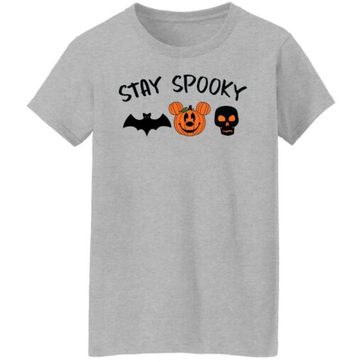 Bat Skeleton stay spooky shirt Shirt Sweatshirt Long Sleeve Hoodie Tank Mug