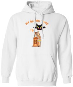 Bat my blood type is tequila shirt Shirt Sweatshirt Long Sleeve Hoodie Tank Mug