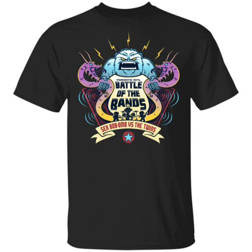 Battle Of The Bands Sex Bob-omb Vs The Twins T-Shirts